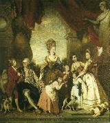 Sir Joshua Reynolds, the marlborough family